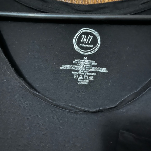 Maurices Black 24/7 Tee - Picture 2 of 3